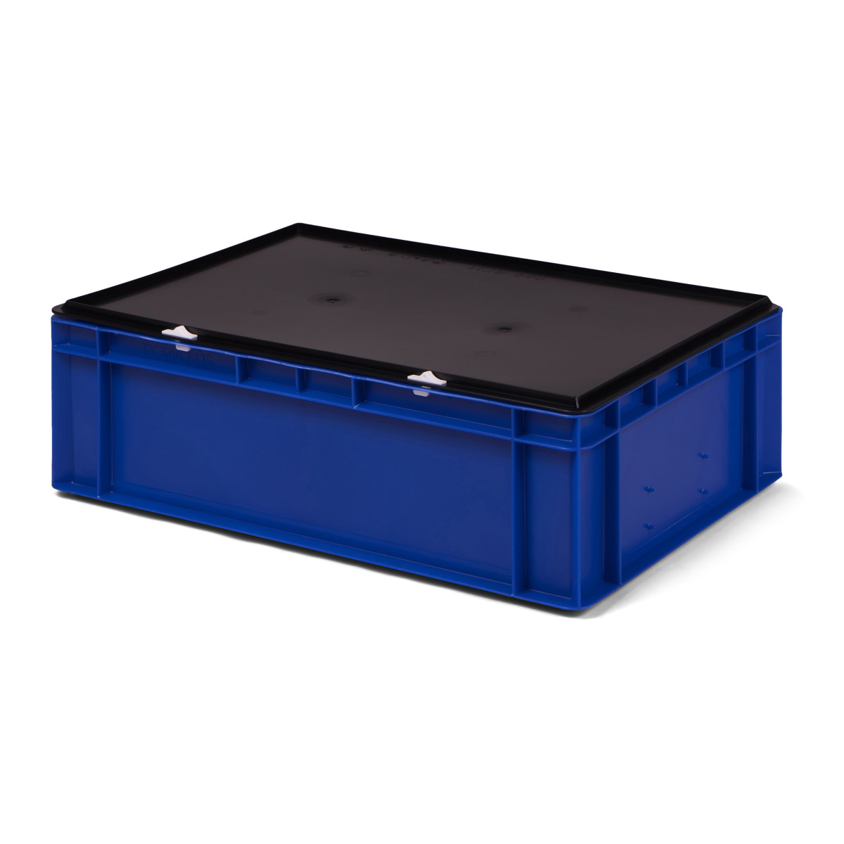 Transport-Stapelbox K-TK 600/175-0, blau, mit schwarzem...