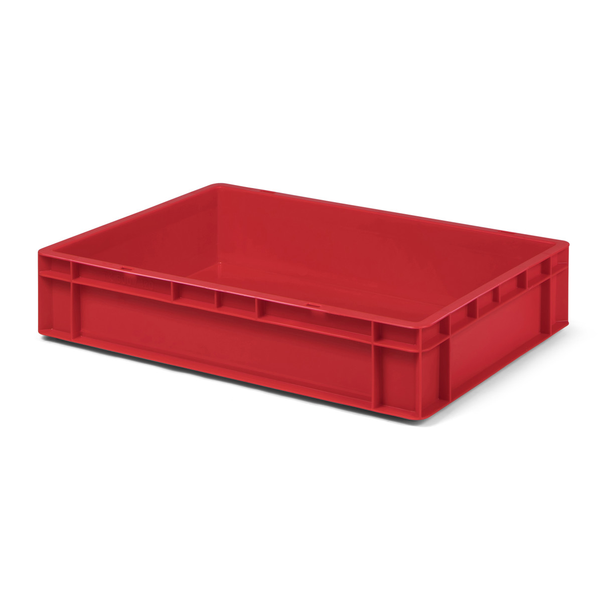 Transport-Stapelkasten TK 600/120-0, rot, 600x400x120 mm...