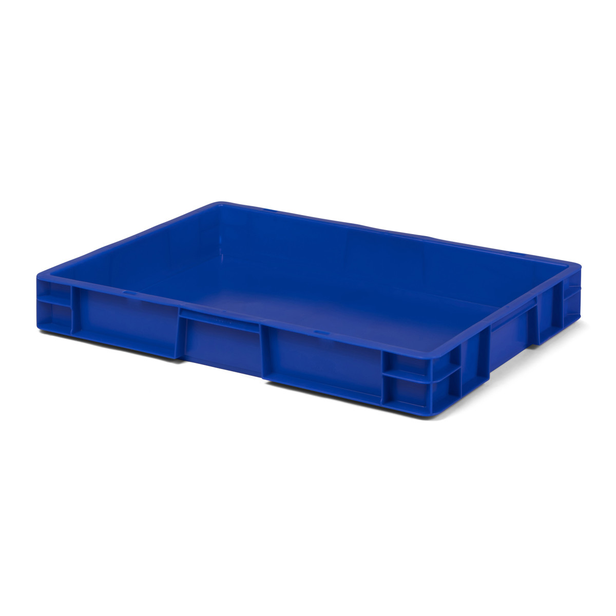 Transport-Stapelkasten TK 600/75-0, blau, 600x400x75 mm...