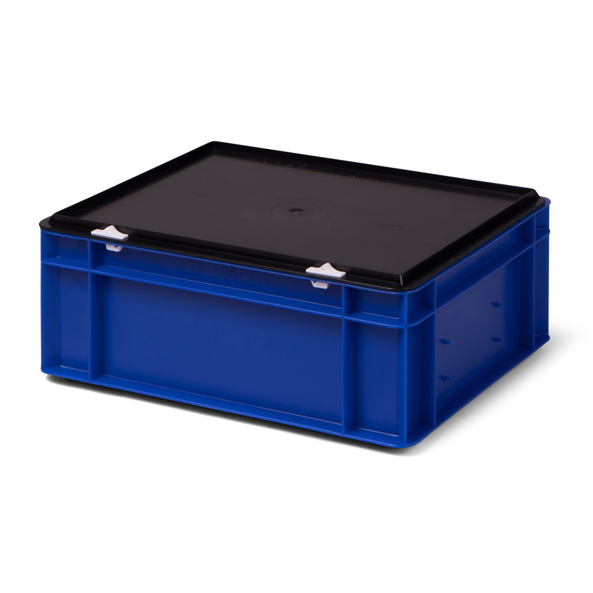 Transport-Stapelbox K-TK 400/145-0, blau,  mit schwarzem...