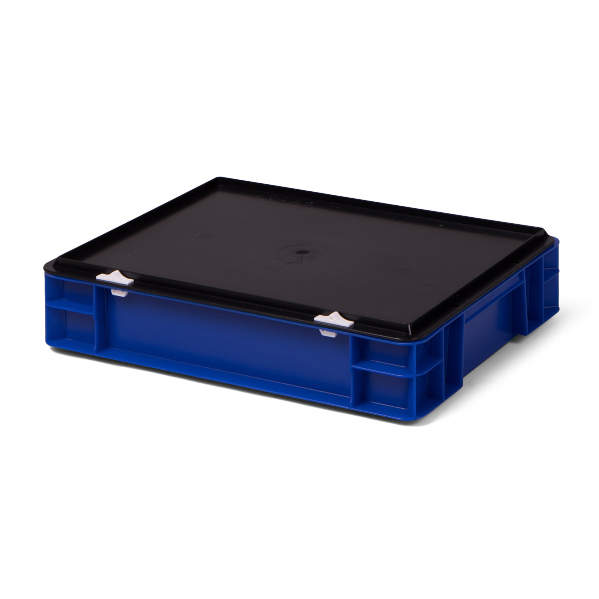 Transport-Stapelbox K-TK 400/75-0, blau, mit schwarzem...