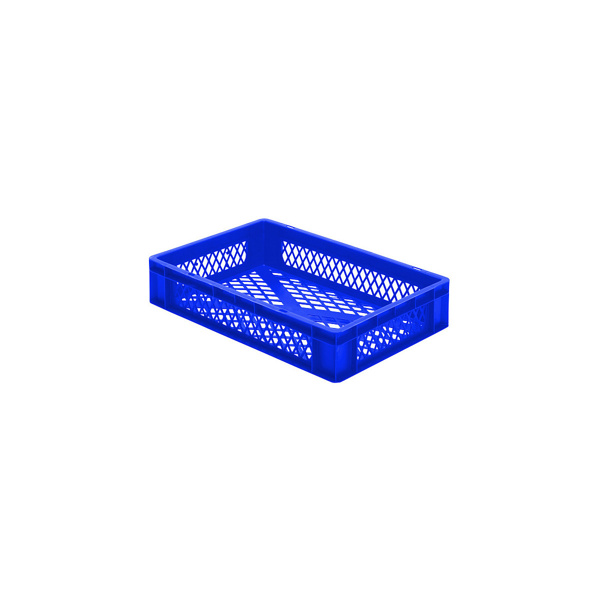 Transport-Stapelkasten TK 600/120-2, blau, 600x400x120 mm...