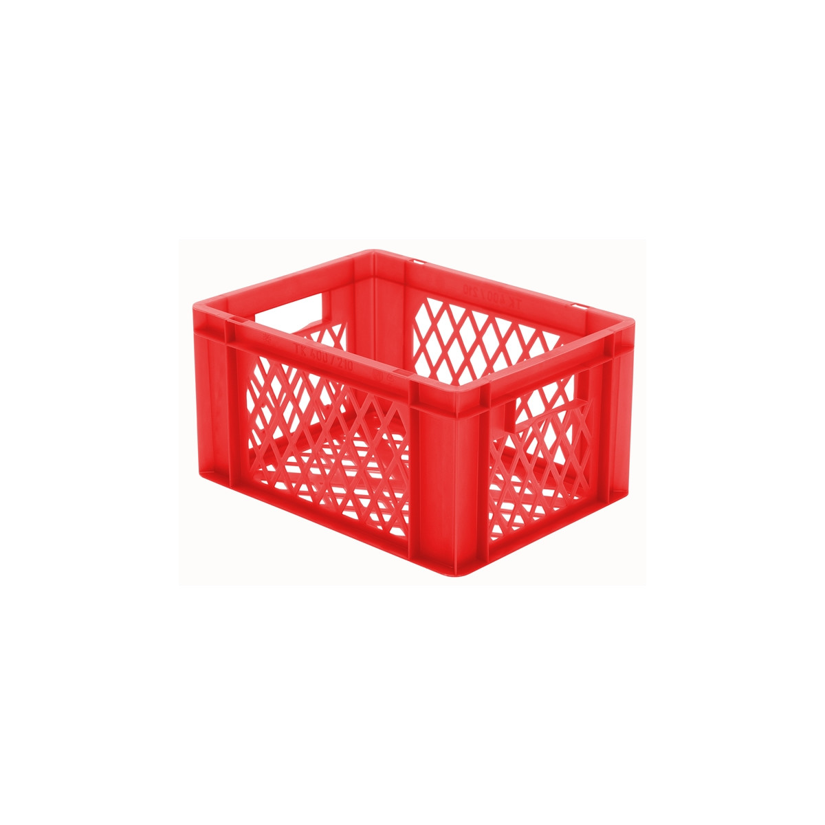 Transport-Stapelkasten TK 400/210-2, rot, 400x300x210 mm...