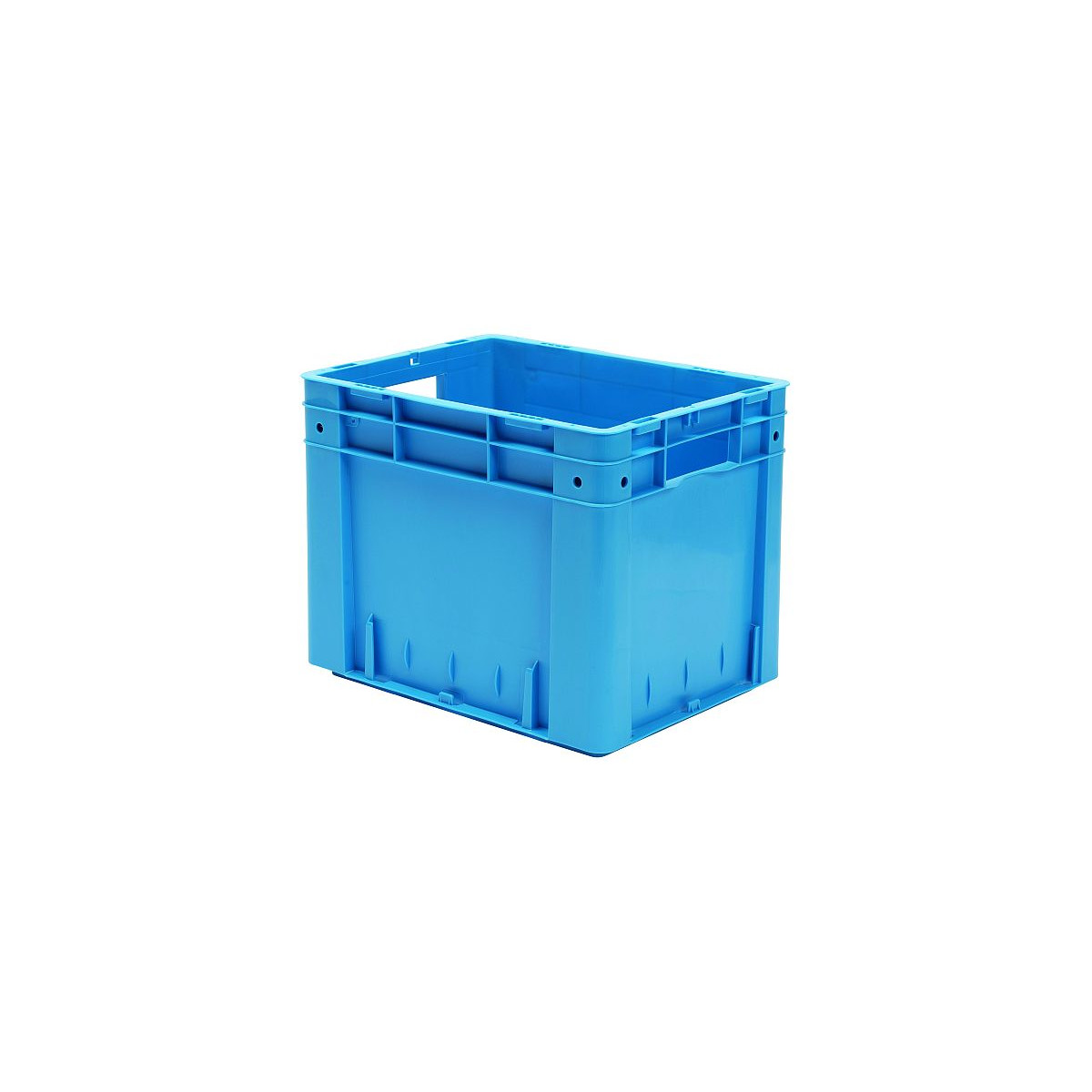 Euro- Schwerlast-Stapelbox VTK 400/320-0, blau,...