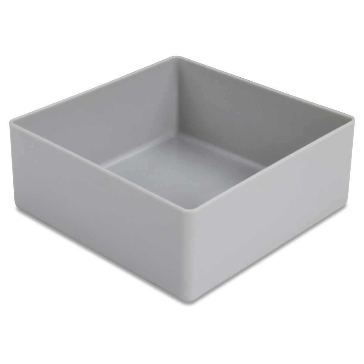 Insertable bin 40/2, 99x99x40 mm, grey, industry standard...