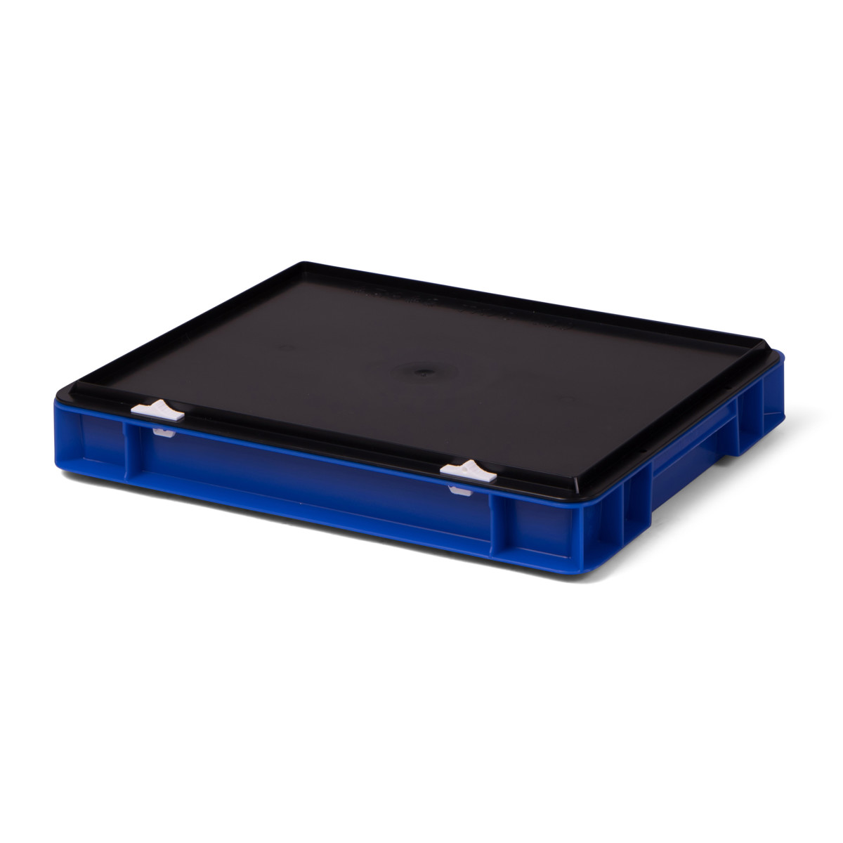 Transport-Stapelbox K-TK 400/50-0, blau, mit schwarzem...