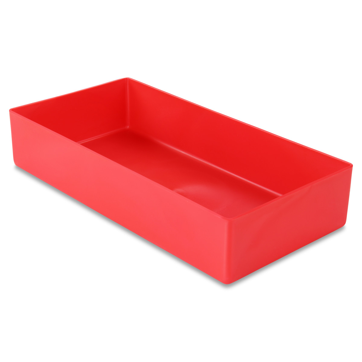 Insertable bin 40/1, 198x11x40 mm, red, industry standard...