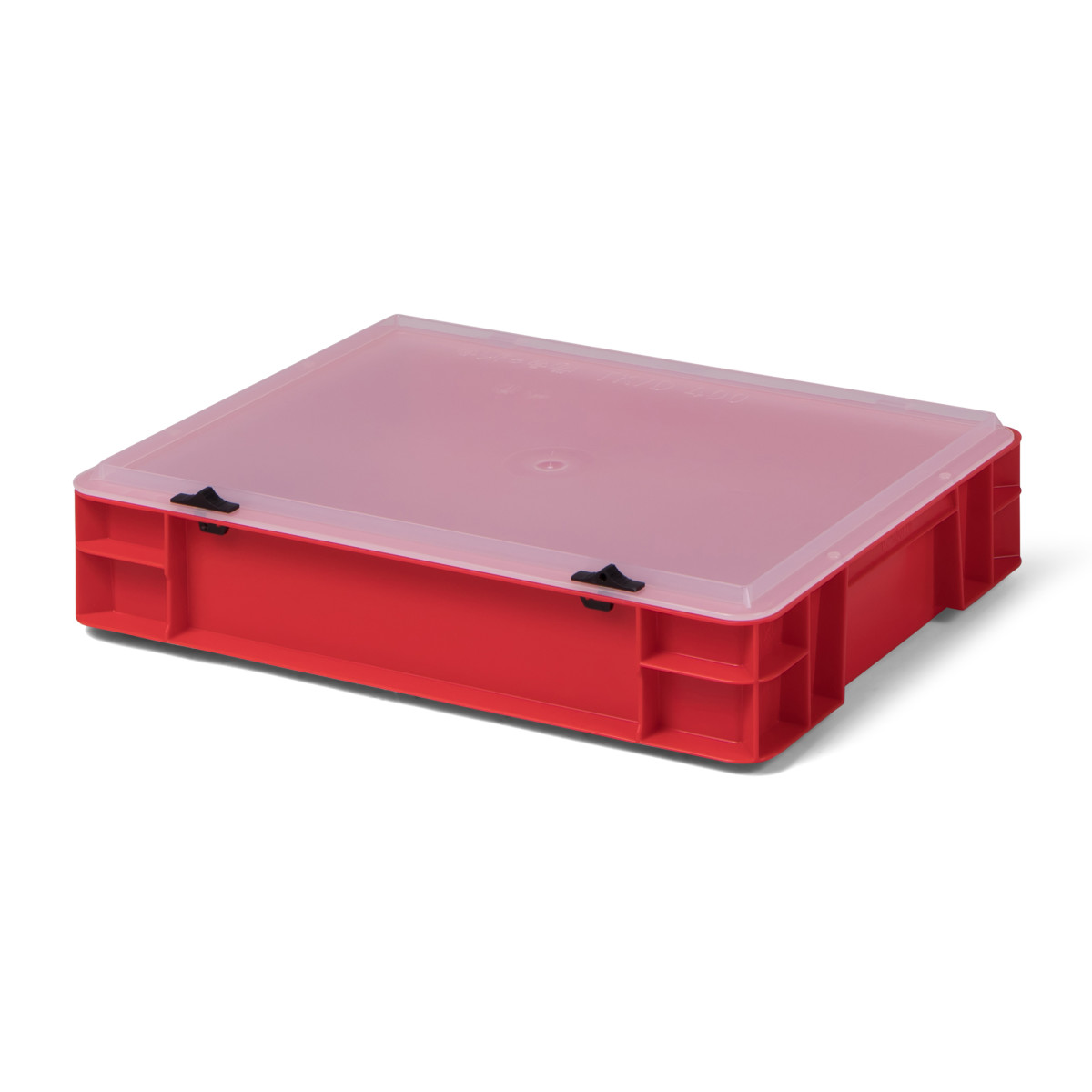 Bi-Color-Design Stapelbox BICO 4075, rot, mit...