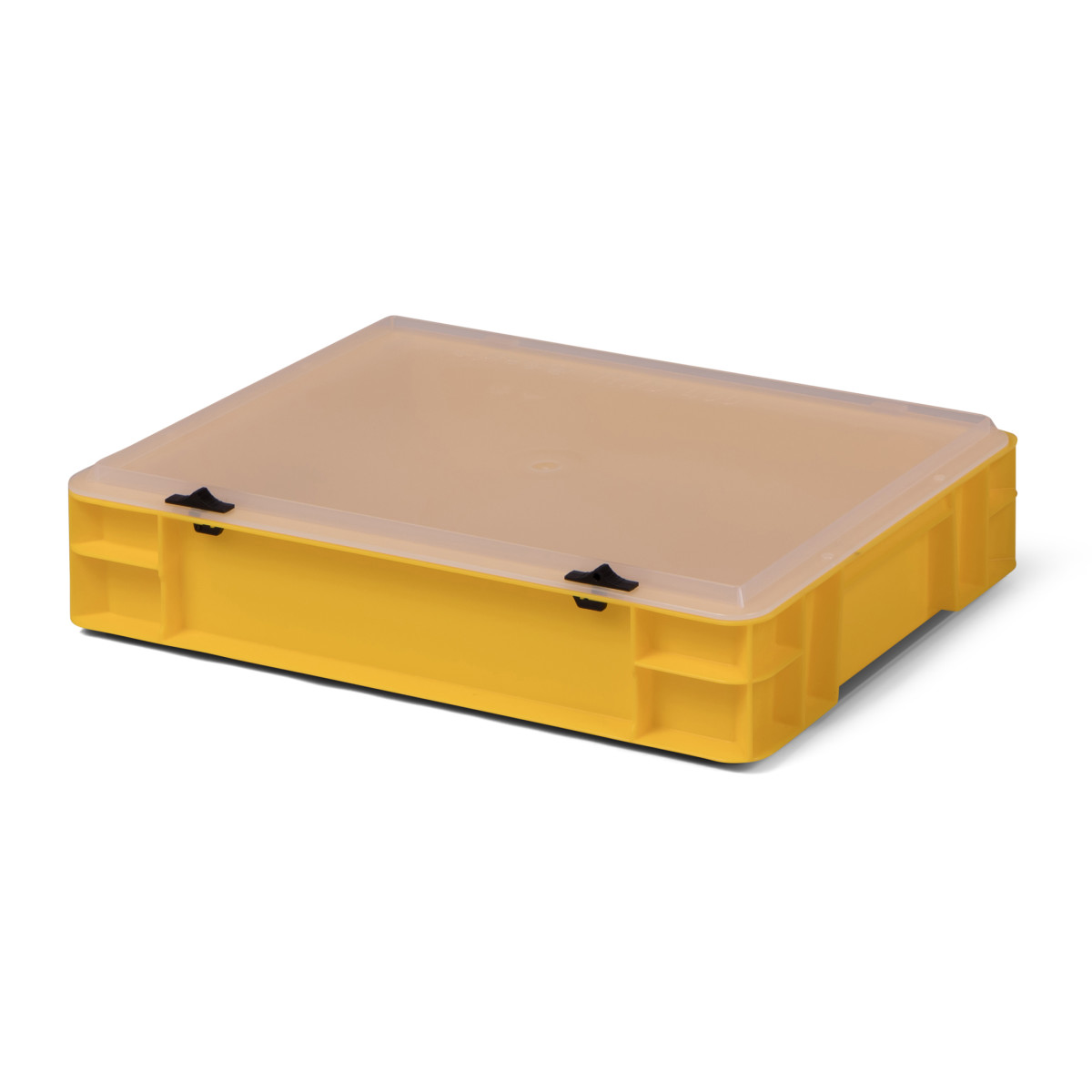 Bi-Color-Design Stapelbox BICO 4075, gelb, mit...