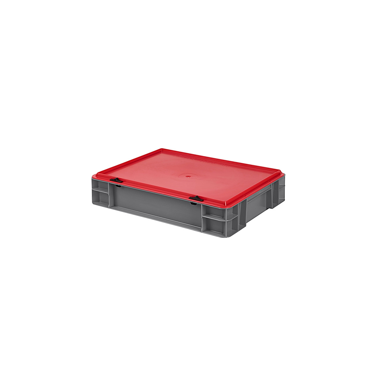 Bi-Color-Design Stapelbox BICO 4075, grau, mit...