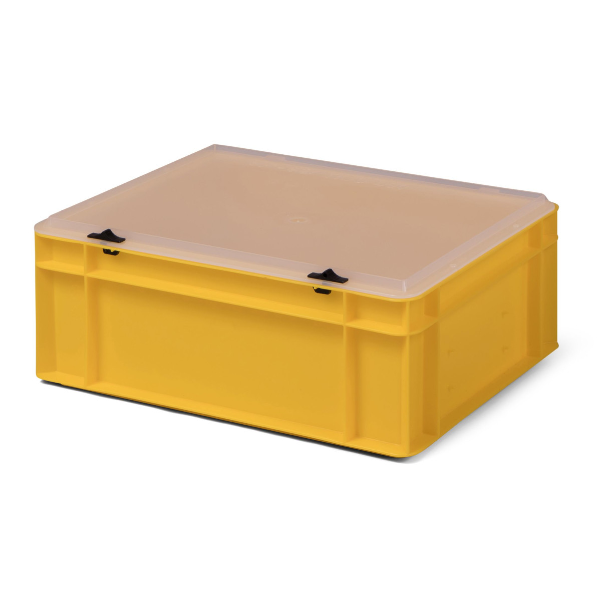 Bi-Color-Design Stapelbox BICO 4145, gelb, mit...