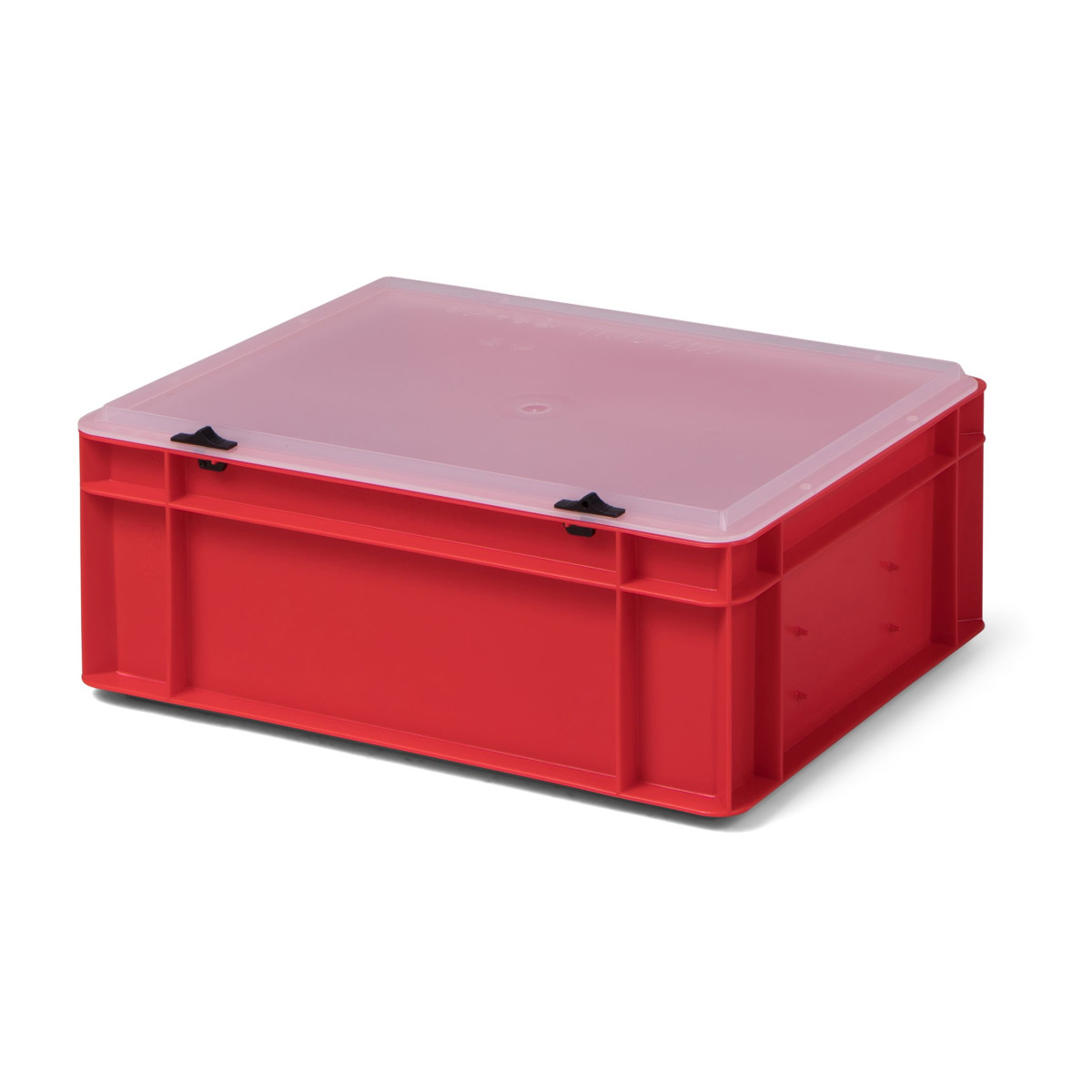 Bi-Color-Design Stapelbox BICO 4145, rot, mit...