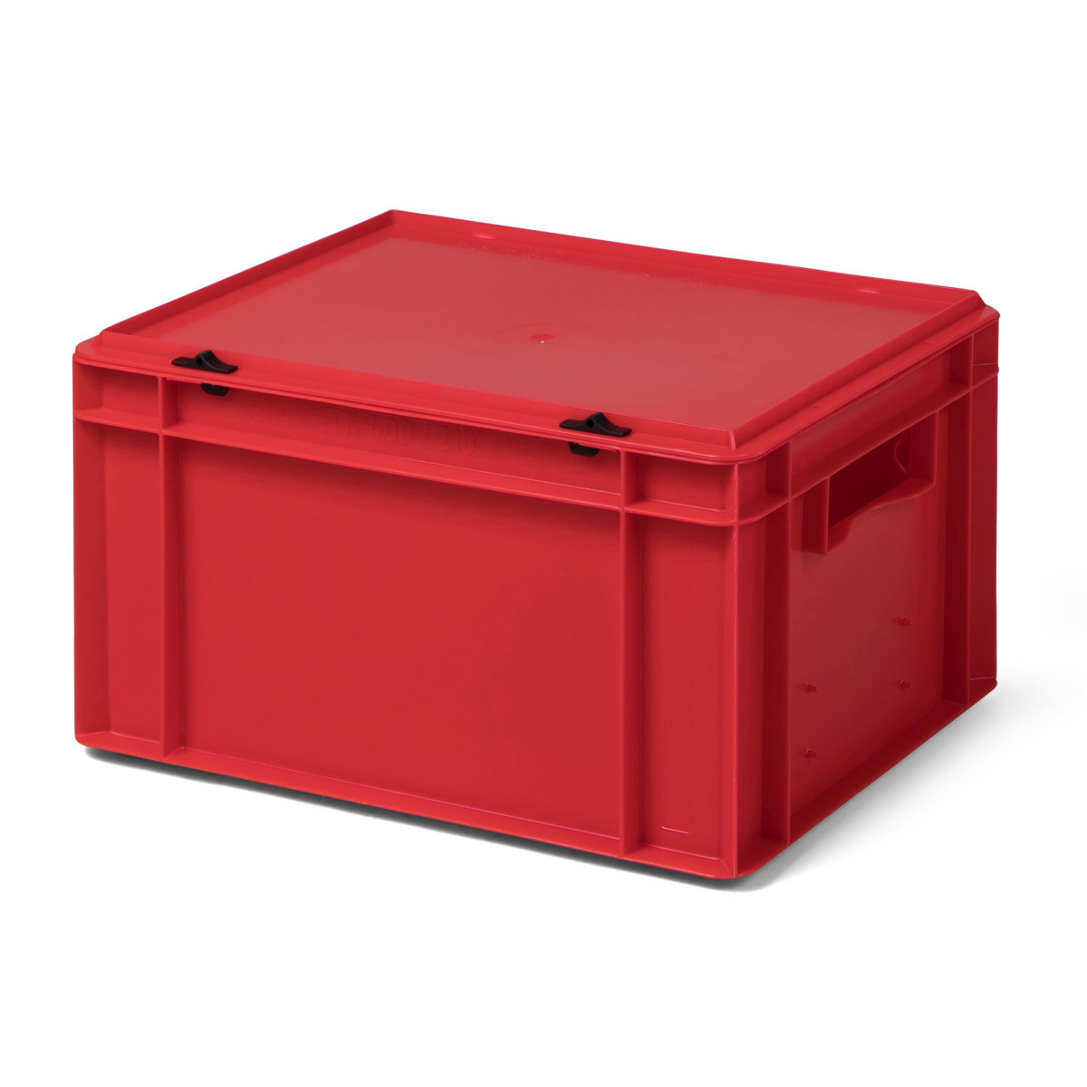 Bi-Color-Design Stapelbox BICO 4210, rot, mit...