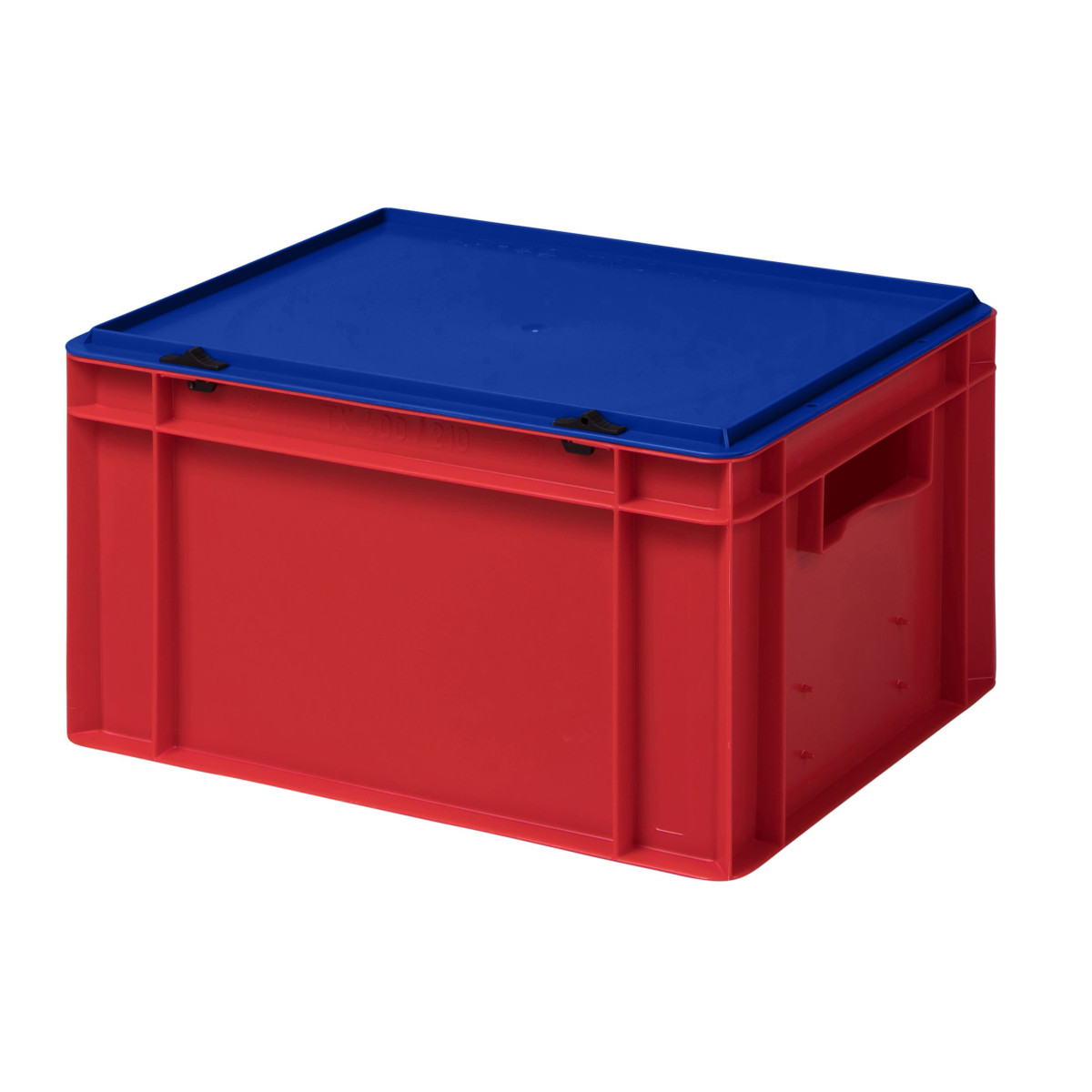 Bi-Color-Design Stapelbox BICO 4210, rot, mit...