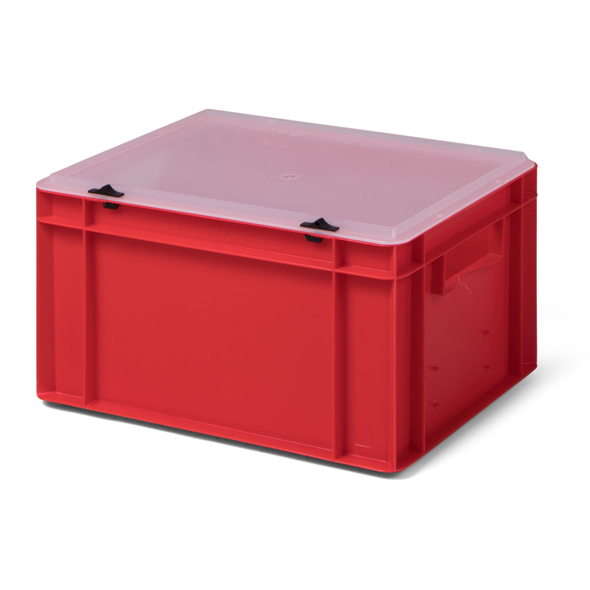 Bi-Color-Design Stapelbox BICO 4210, rot, mit...