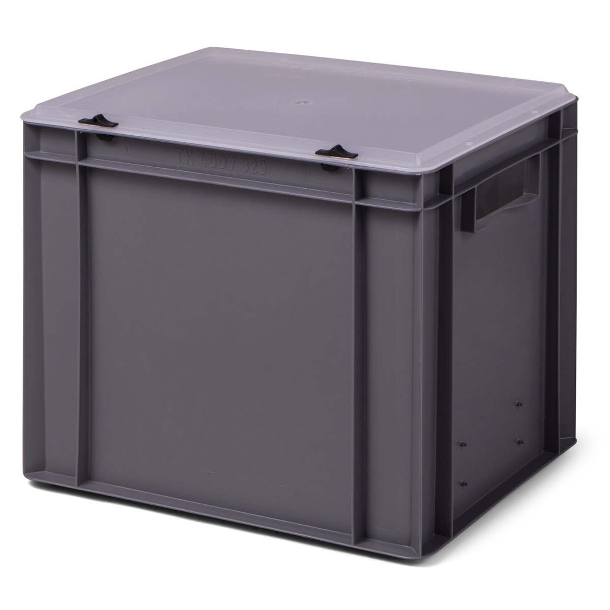 Euro-Transport-Stapelbox K-TK 400/320-t, 400x300x320/331...