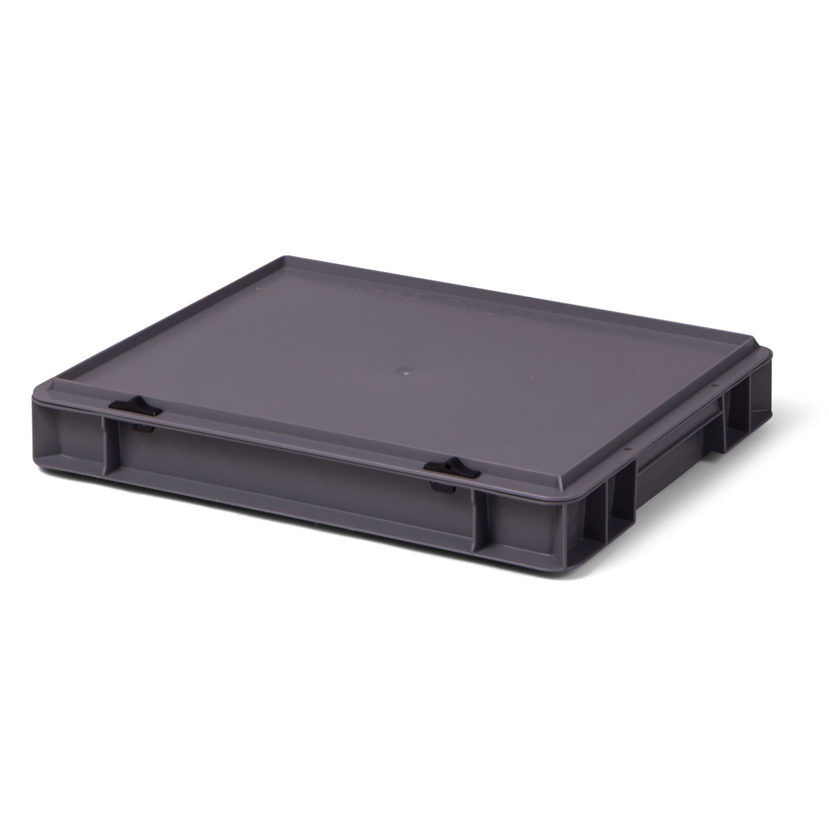 Bi-Color-Design Stapelbox BICO 4050, grau, mit...