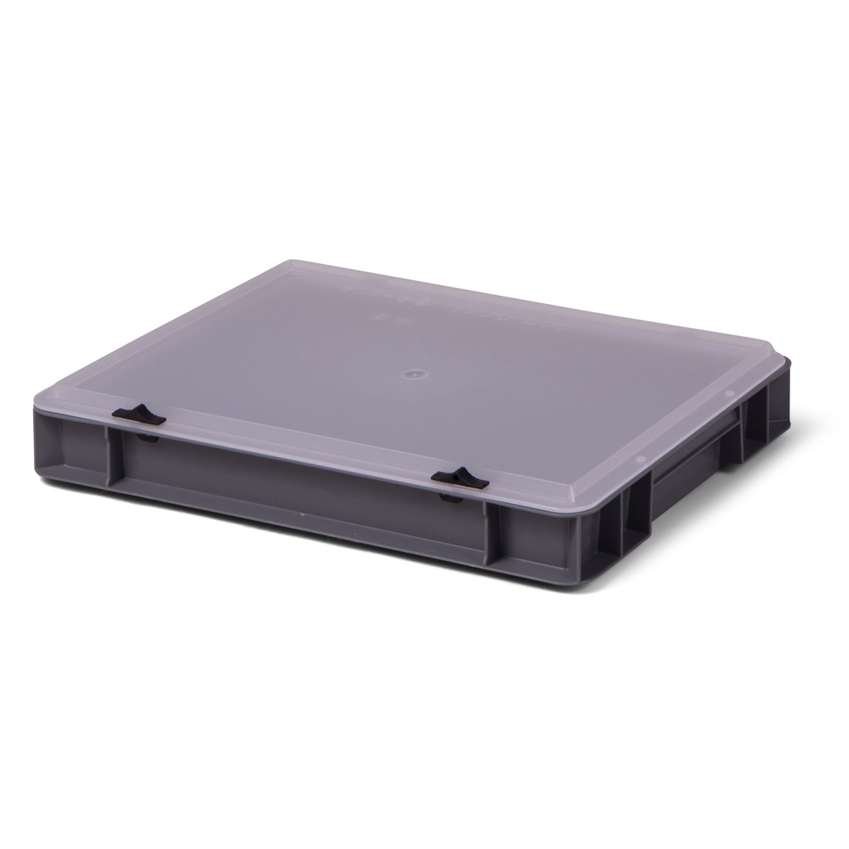 Bi-Color-Design Stapelbox BICO 4050, grau, mit...