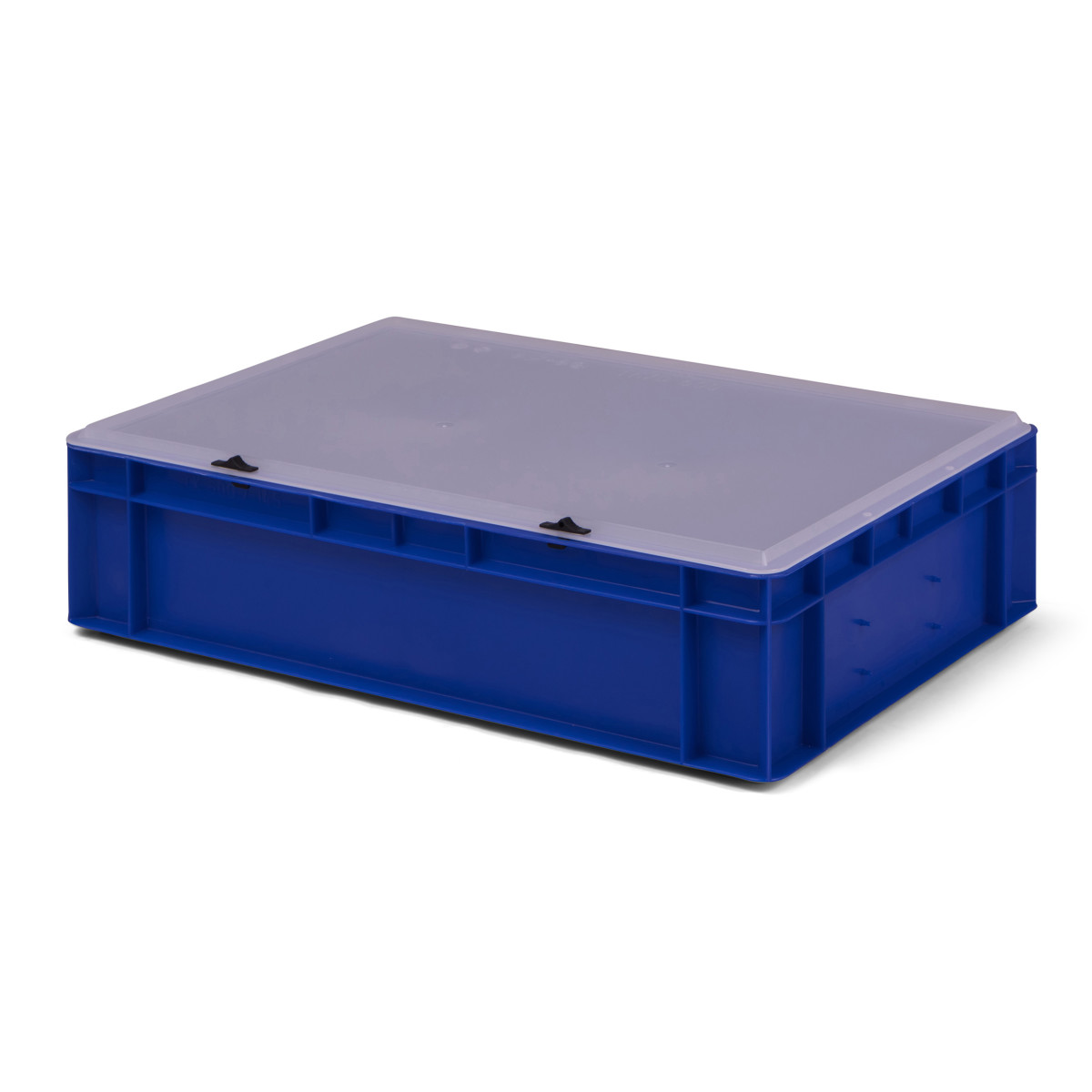 Euro-Transport-Stapelbox K-TK 600/145-t, blau,...