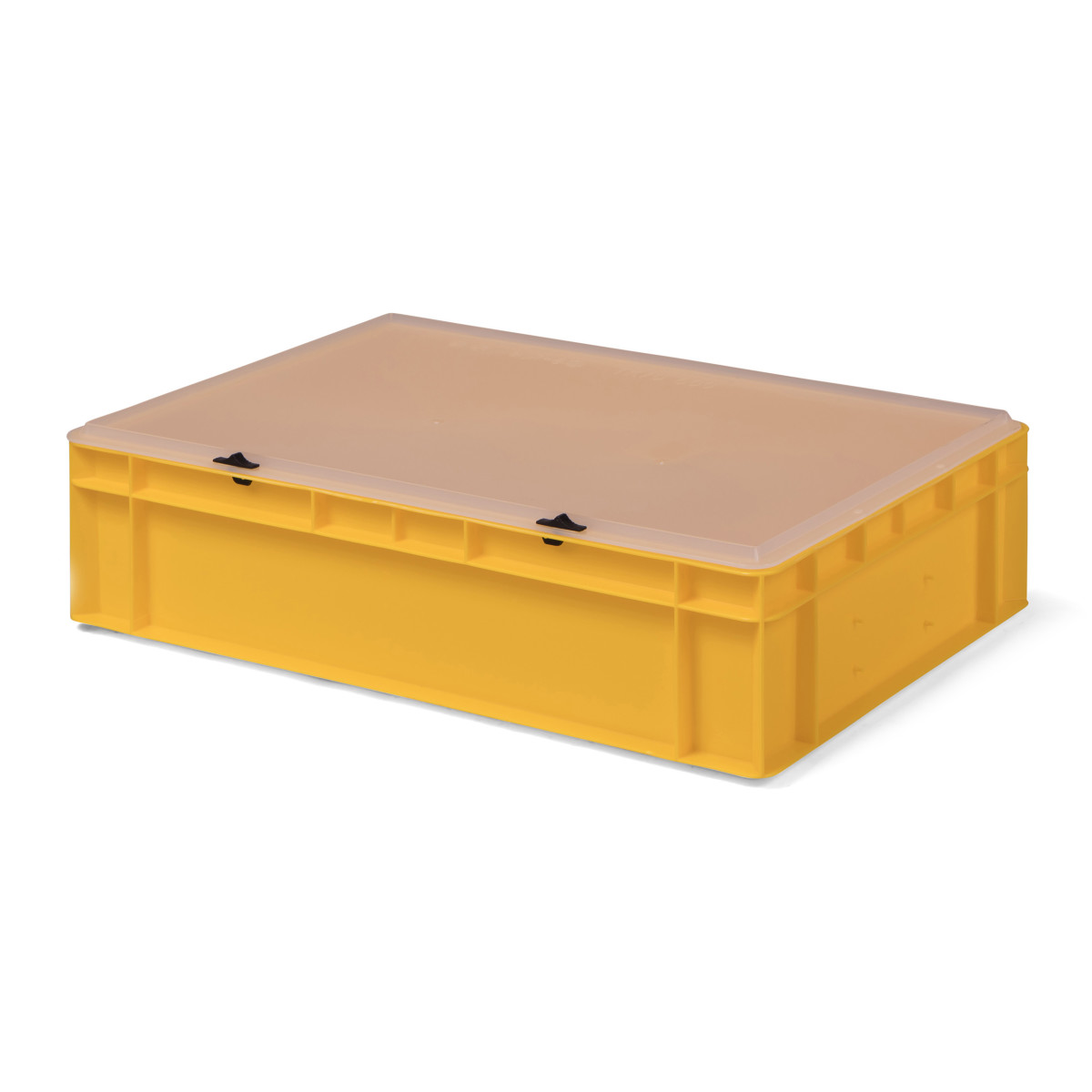 Euro-Transport-Stapelbox K-TK 600/145-t, gelb...