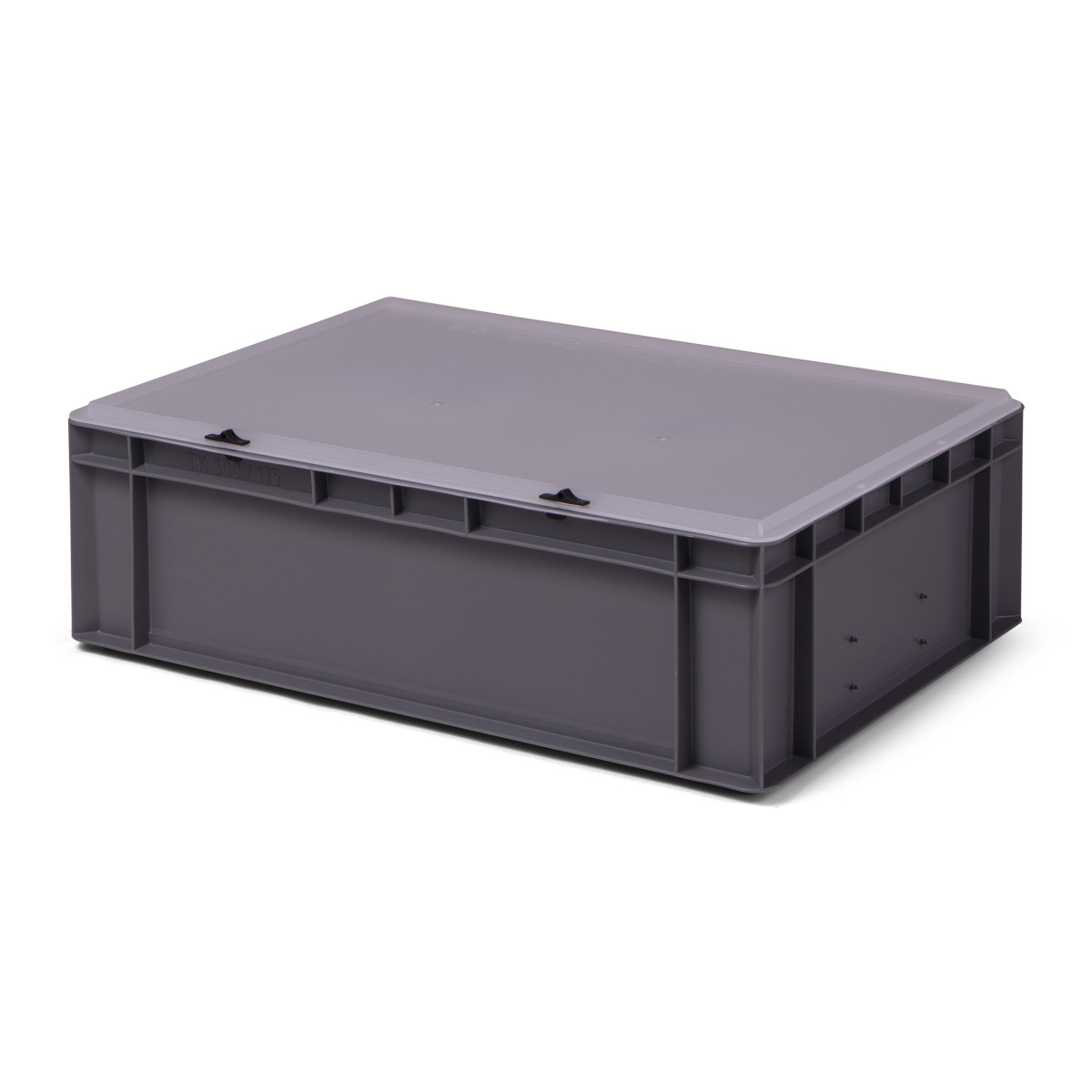 Euro-Transport-Stapelbox K-TK 600/145-t, grau,...