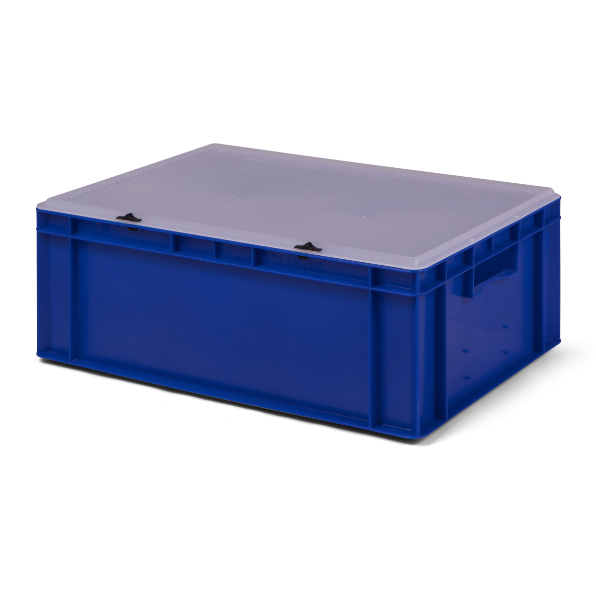 Euro-Transport-Stapelbox K-TK 600/210-t, blau, mit...