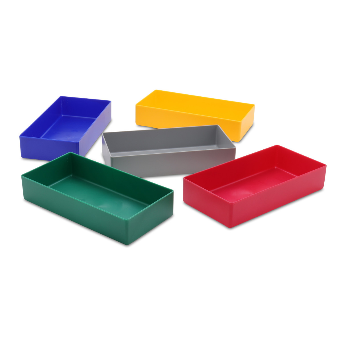 25 pcs. insertable bins 40/1, 198x11x40 mm, mixed...